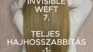 7 Invisible WEFT - Teljes hajhosszabbítás -1
