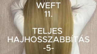 11 Invisible WEFT - Teljes hajhosszabbítás-5