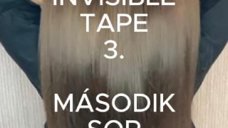 3 Invisible Tape - Teljes fej hajhosszabbítása 2