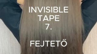 7 Invisible Tape - Teljes fej hajhosszabbítása 6