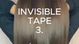 3 Invisible Tape - Teljes fej hajhosszabbítása 2