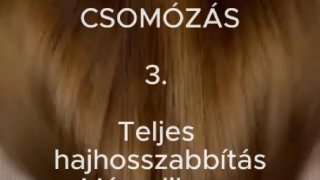 3 Mikro-csomózás - Teljes hajhosszabbítás 2.