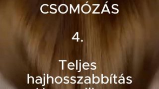 4 Mikro-csomózás - Teljes hajhosszabbítás 3.